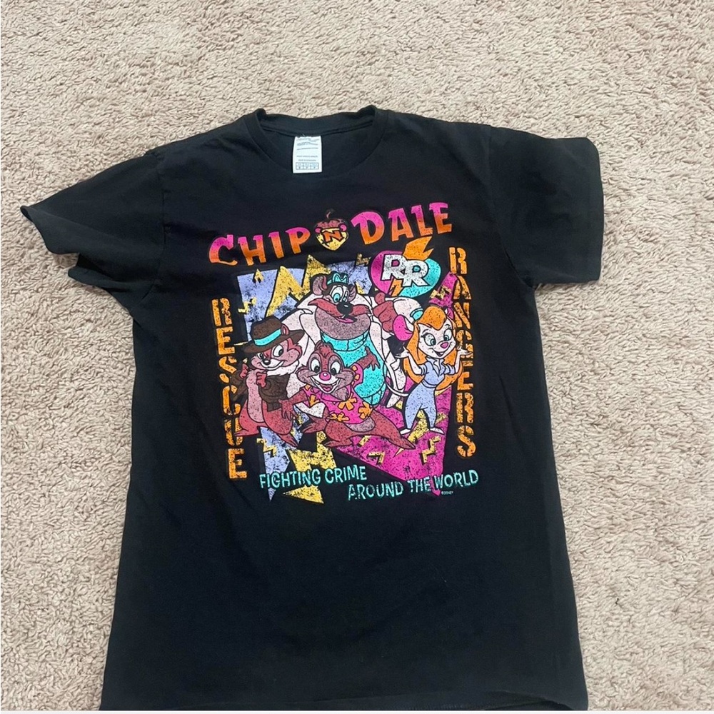 Gildan Black Graphic T-Shirt